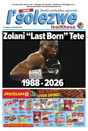 Cover of Isolezwe lesiXhosa