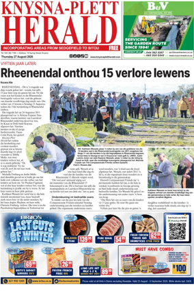 Cover of Knysna-Plett Herald