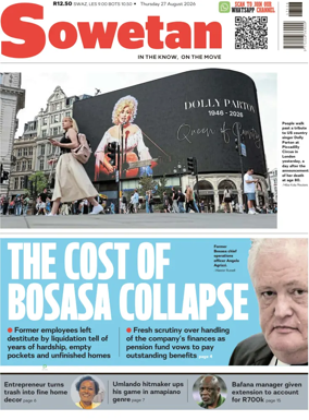 Cover of Sowetan