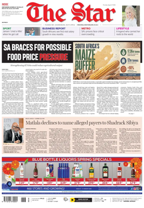 Cover of The Star Late Edition