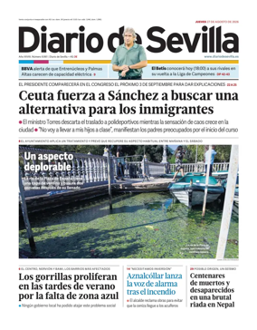 Cover of Diario de Sevilla