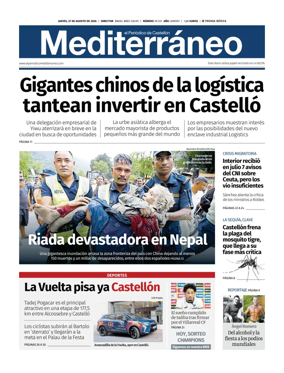 Cover of El Periodico Mediterraneo