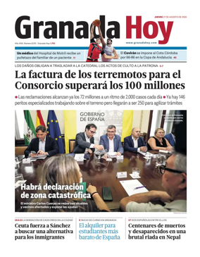 Cover of Granada Hoy