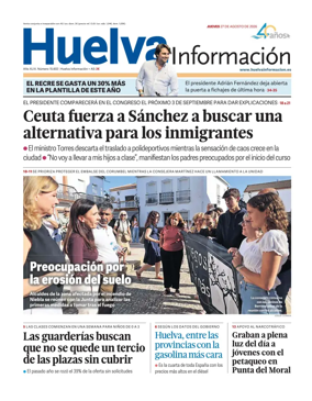 Cover of Huelva Informacion