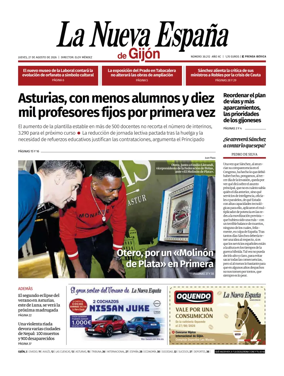Cover of La Nueva Espana (Gijon)