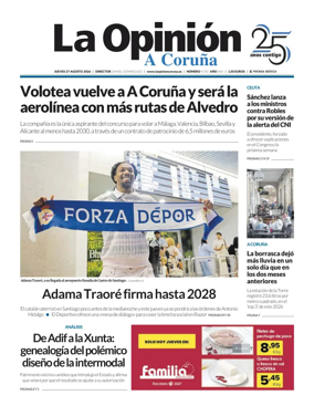 Cover of La Opinion de A Coruna