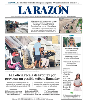 Cover of La Razon (Nacional)
