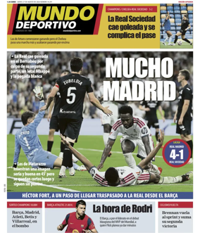 Cover of Mundo Deportivo (Gipuzkoa)