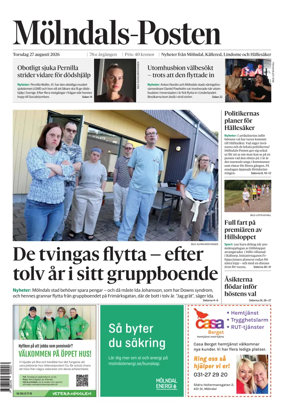 Cover of Molndals-Posten