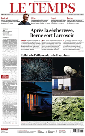 Cover of Le Temps