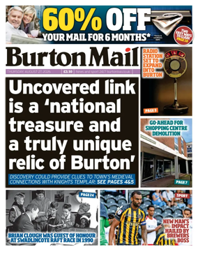Cover of Burton Mail