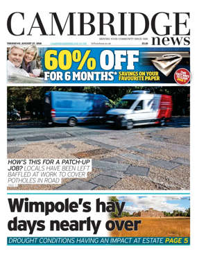 Cover of Cambridge News