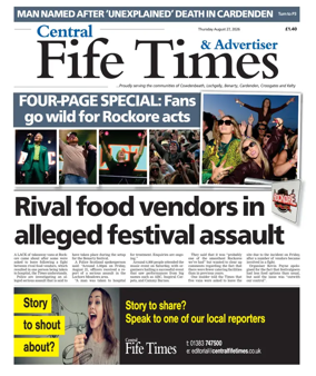 Cover of Central Fife Times