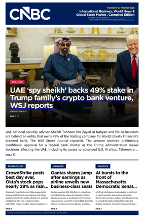 Cover of CNBC