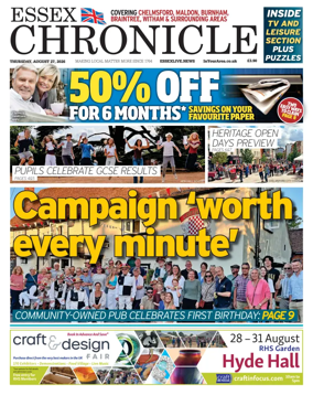 Cover of Essex Chronicle