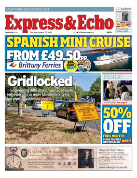 Cover of Express & Echo (City & East Devon Edition)
