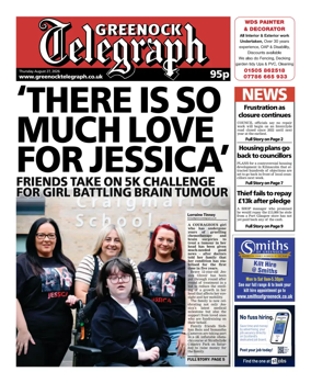 Cover of Greenock Telegraph