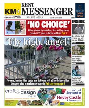 Cover of Kent Messenger Maidstone
