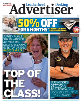 Cover of Leatherhead & Dorking Advertiser