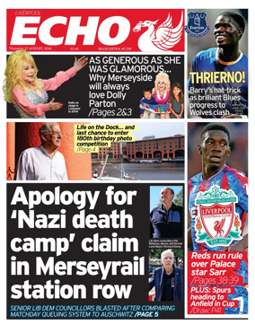 Cover of Liverpool Echo