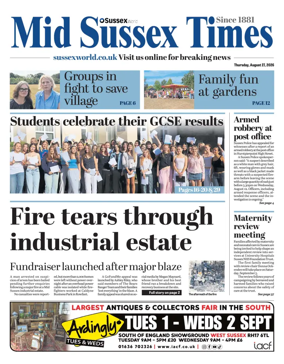 Cover of Mid Sussex Times