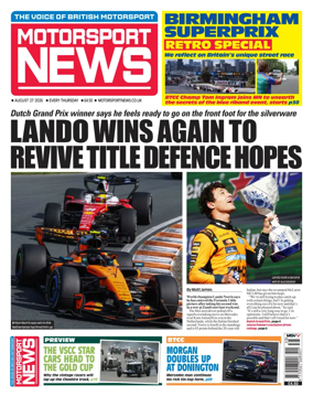 Cover of Motorsport News