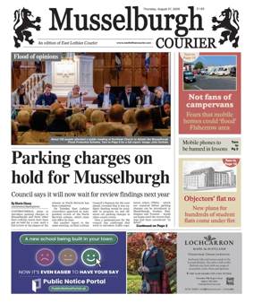 Cover of Musselburgh Courier