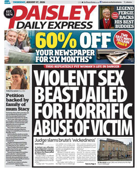 Cover of Paisley Daily Express