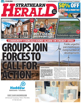 Cover of Strathearn Herald