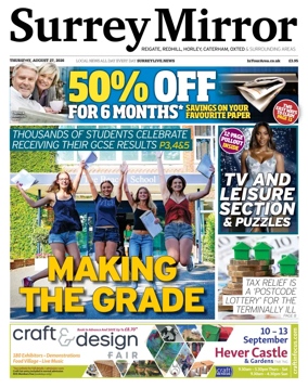 Cover of Surrey Mirror