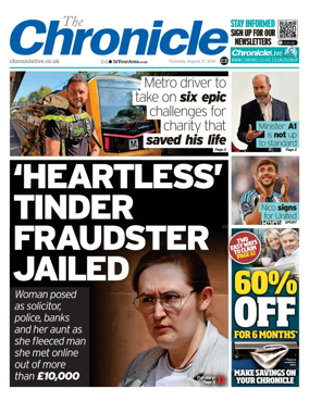 Cover of The Chronicle (South Tyneside and Durham)