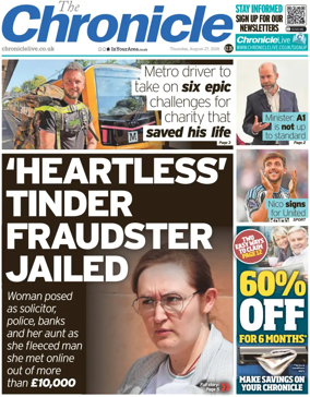 Cover of The Chronicle (UK)