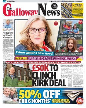 Cover of The Galloway News