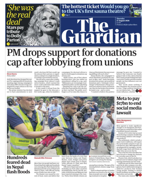 Cover of The Guardian