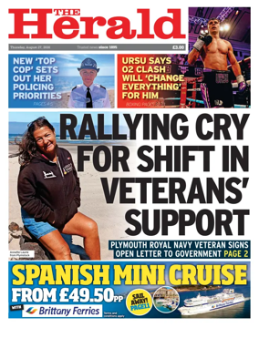 Cover of The Plymouth Herald