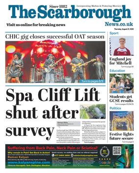 Cover of The Scarborough News