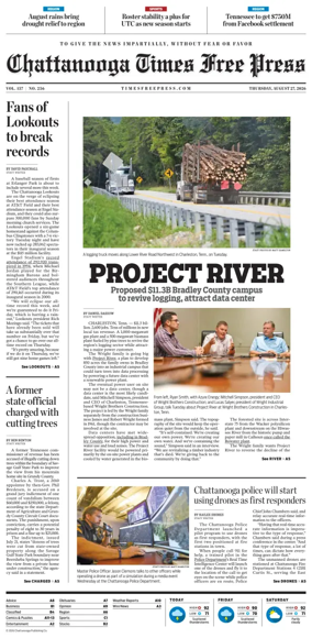 Cover of Chattanooga Times Free Press