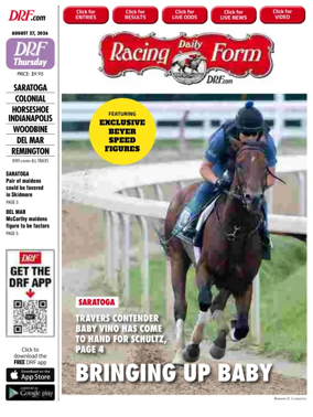 Cover of Daily Racing Form National Digital Edition