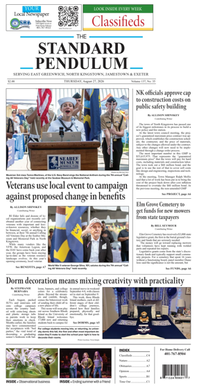 Cover of East Greenwich Pendulum