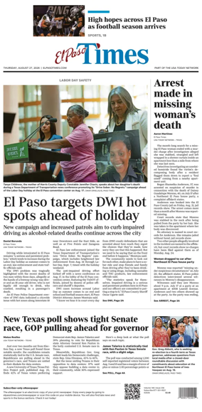 Cover of El Paso Times