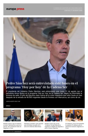 Cover of Europa Press - Compiled Edition