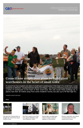 Cover of GB News UK