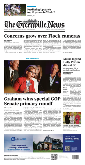 Cover of The Greenville News
