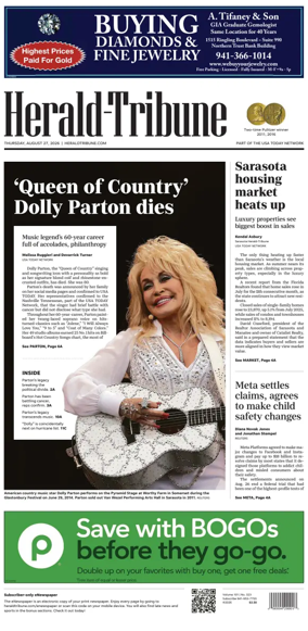 Cover of Herald-Tribune