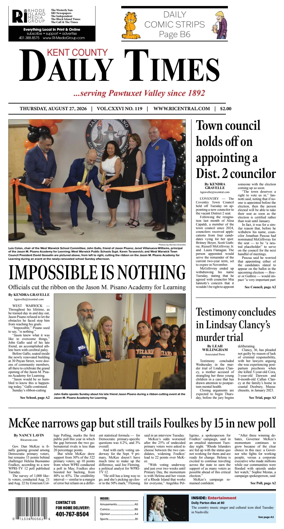 Cover of Kent County Daily Times