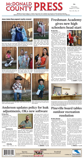 Cover of McDonald County Press