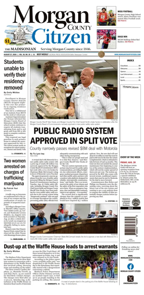 Cover of Morgan County CItizen