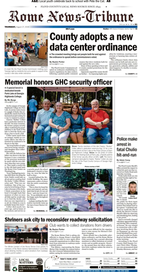 Cover of Rome News-Tribune
