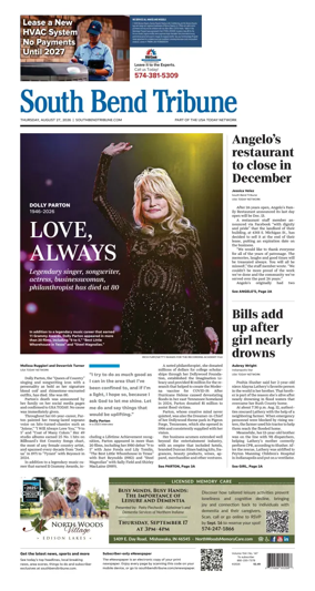 Cover of South Bend Tribune