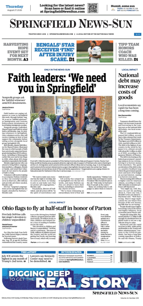 Cover of Springfield News-Sun